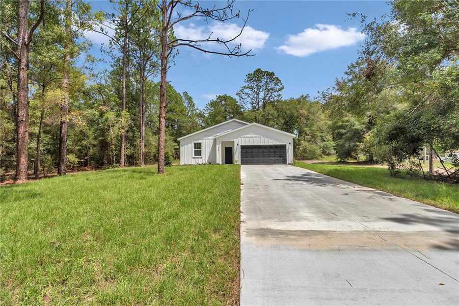 ACTUAL EXTERIOR OF HOME. COMPLETED