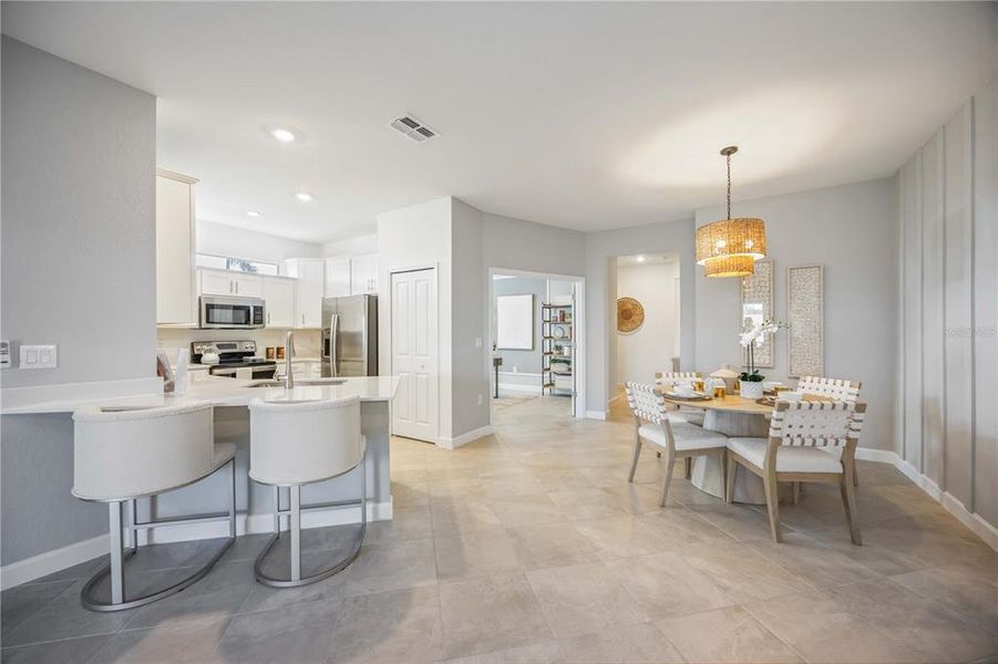 Furnished interior view inside a new home in , Englewood (Image 29).