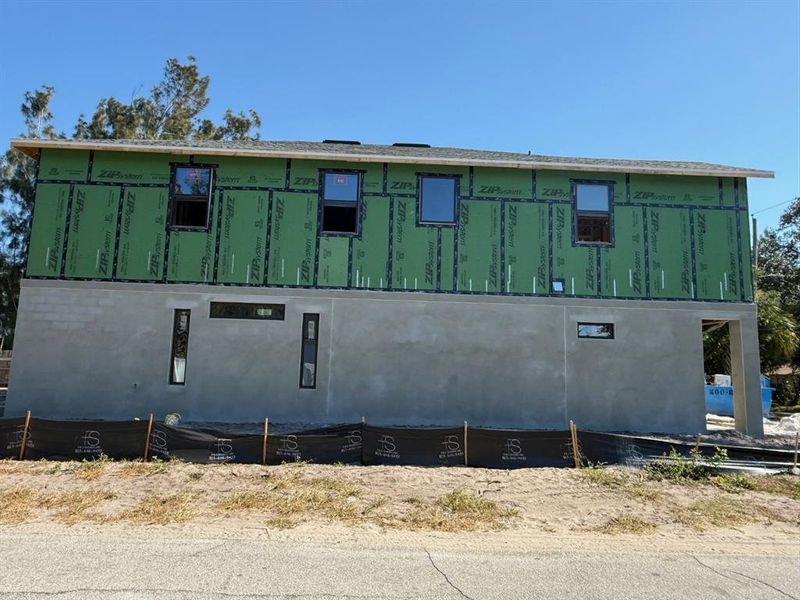 In-progress construction of a new home in , Tampa, FL (Image 10).