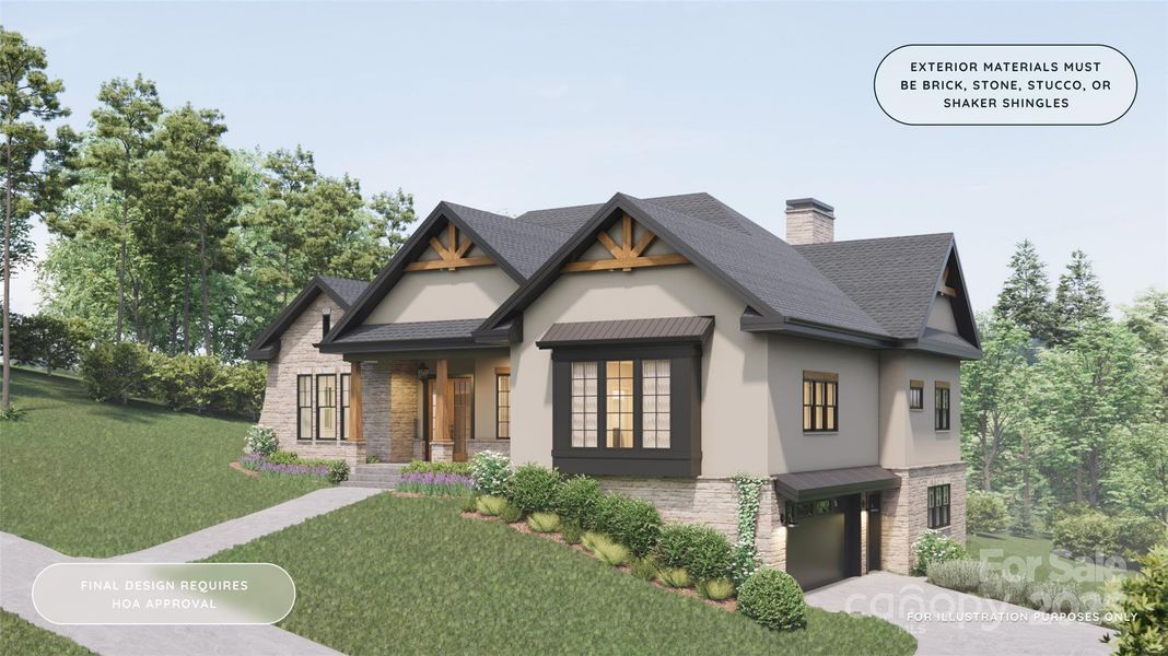 Front exterior of a new home in , Belmont, NC, highlighting curb appeal (Image 2).