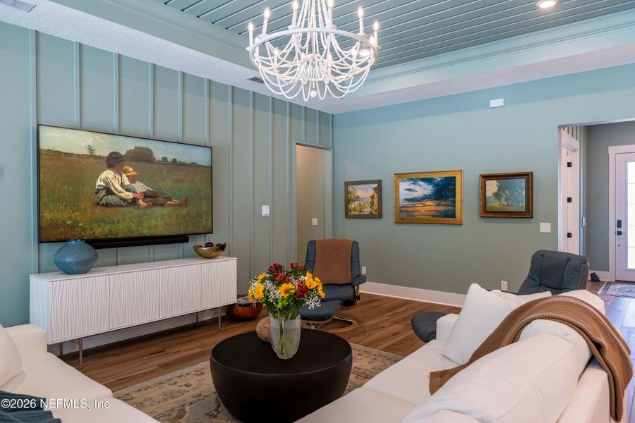 Furnished interior view inside a new home in , St. Johns (Image 36).