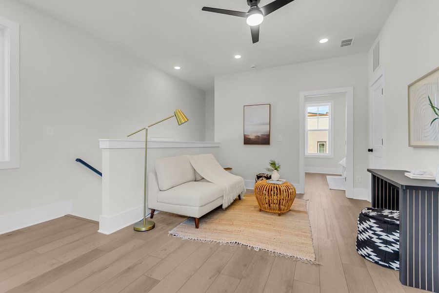 Furnished interior view inside a new home in , North Charleston (Image 18).