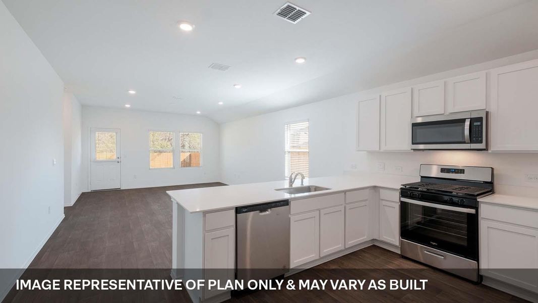 Furnished interior view inside a new home in Durango, Mustang Ridge (Image 4).