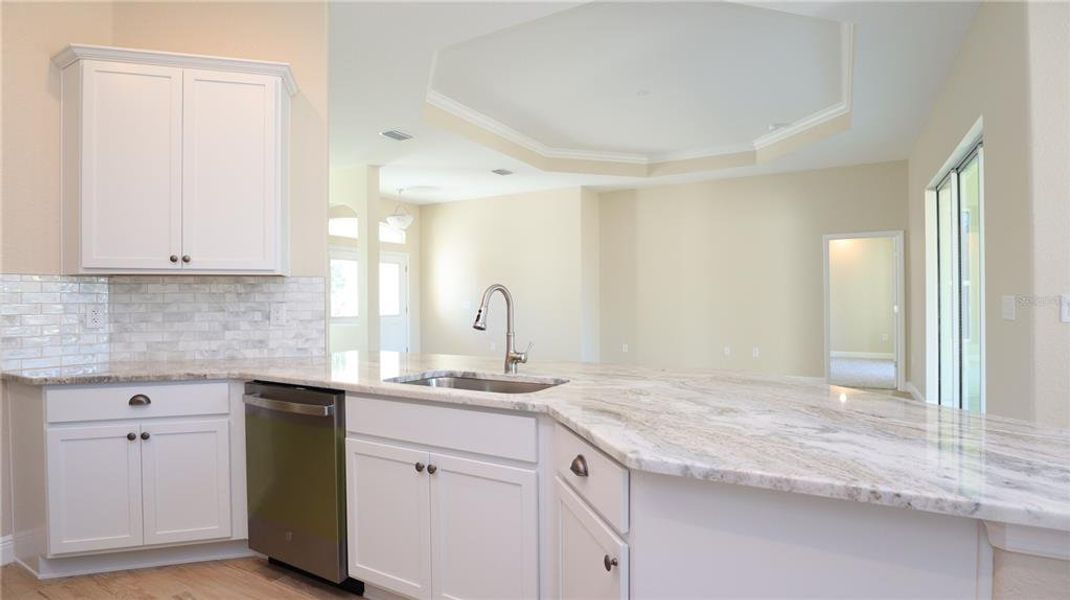 Furnished interior view inside a new home in , Brooksville (Image 7).