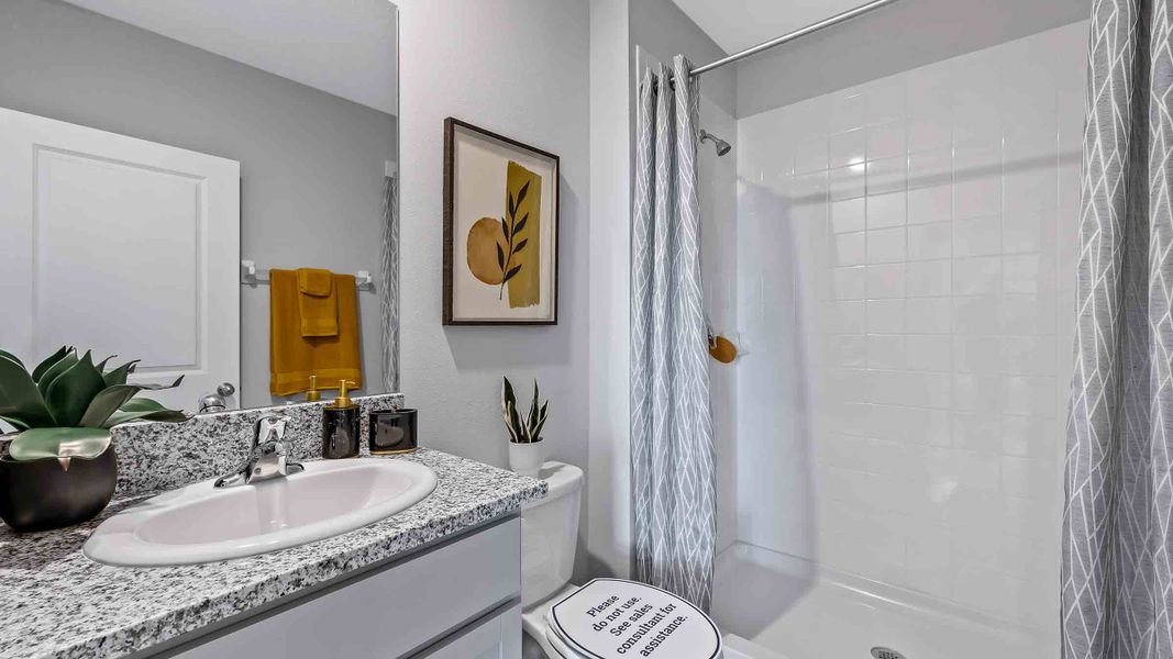 Representative furnished interior of a home built from the Robie II by D.R. Horton in Star Farms at Lakewood Ranch, Bradenton (Image 11).