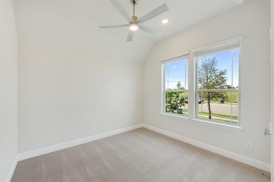 Spacious, unfurnished interior of a new home in ArrowBrooke Classic 50, Aubrey (Image 25).