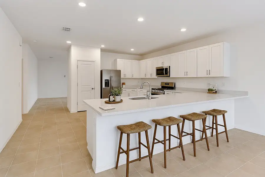 Furnished interior view inside a new home in Marion Creek, Haines City (Image 4).