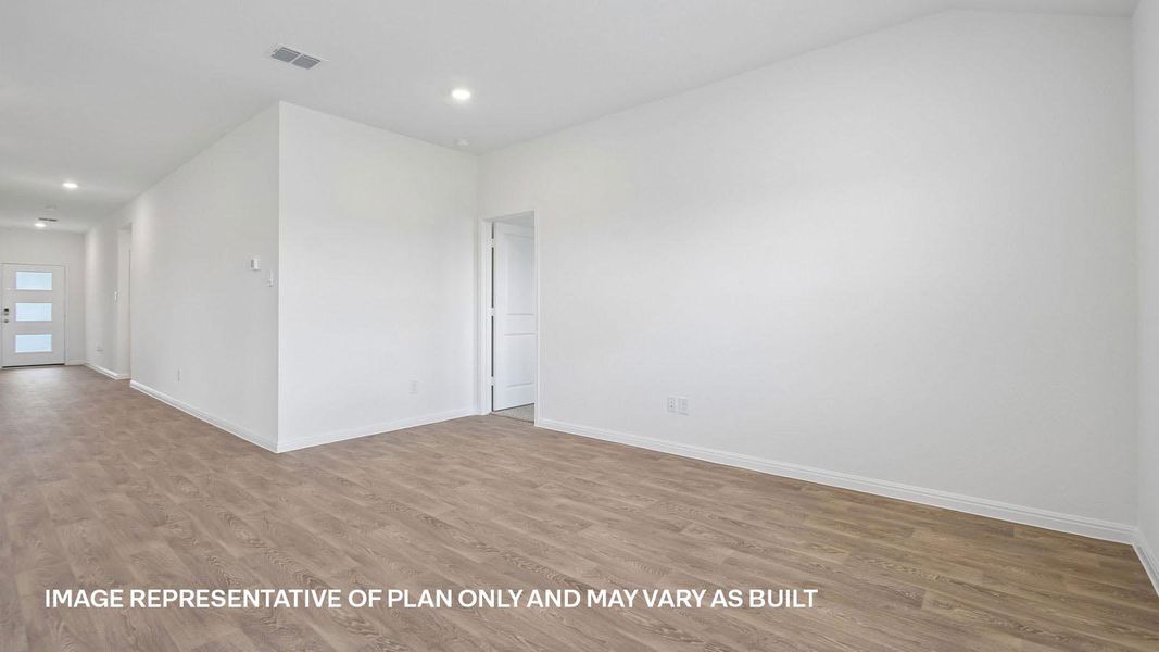 Spacious, unfurnished interior of a new home in Southgrove, Kyle (Image 29).