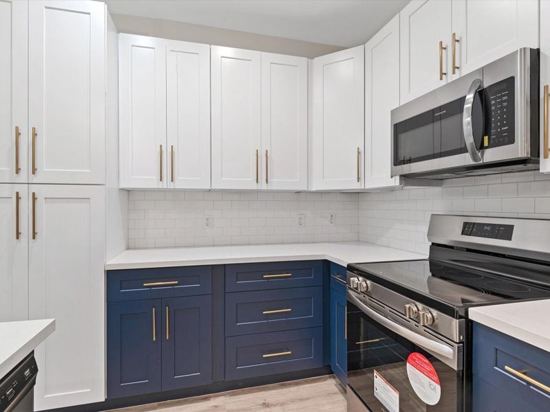 Furnished interior view inside a new home in , Houston (Image 12).