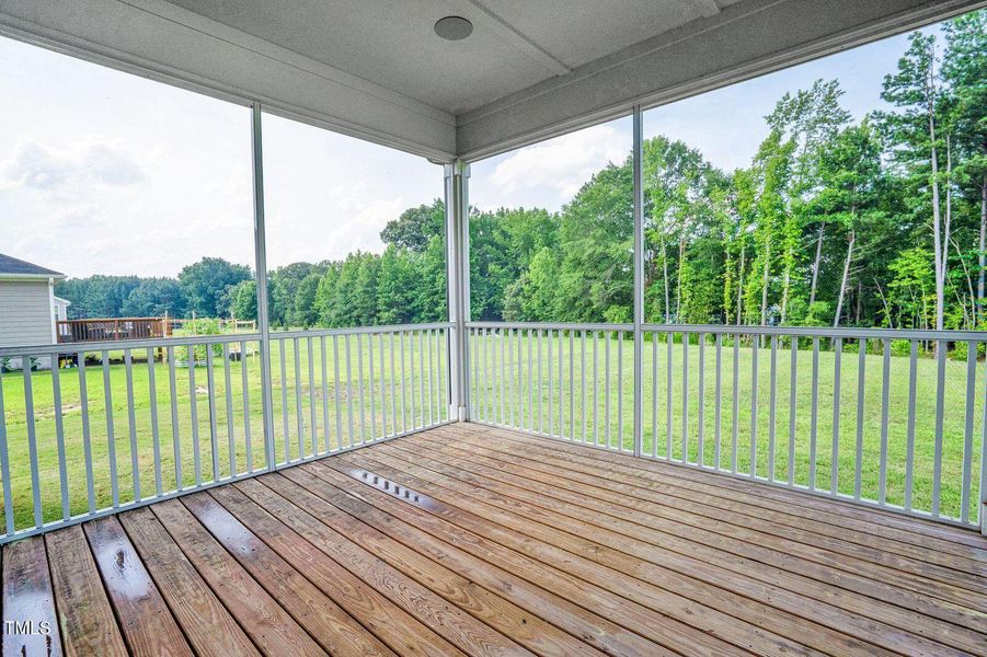 Back porch Back porch