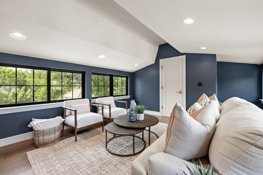Furnished interior view inside a new home in , Austin (Image 37).