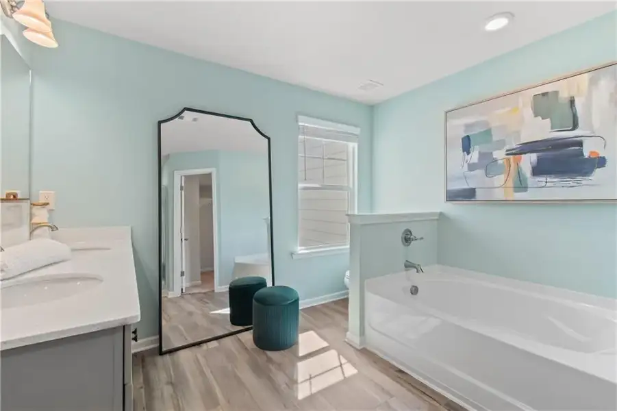 Furnished interior view inside a new home in Diamante, Stockbridge (Image 16).