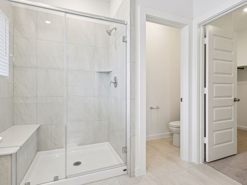 Furnished interior view inside a new home in Pinewood Trails - City Series, Atascocita (Image 8). Furnished interior view inside a new home in Pinewood Trails - City Series, Atascocita (Image 8).