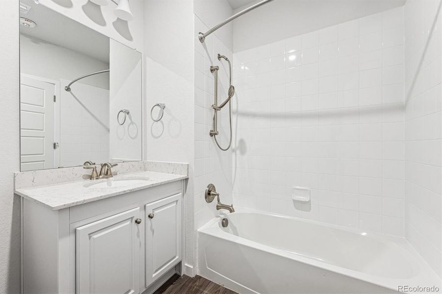 Furnished interior view inside a new home in Grand Vue at Interlocken, Broomfield (Image 3).