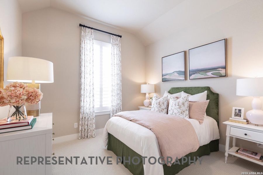 Furnished interior view inside a new home in Davis Ranch, San Antonio (Image 4).