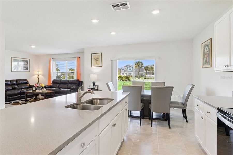 Furnished interior view inside a new home in Harmony at Lake Eloise, Winter Haven (Image 15).