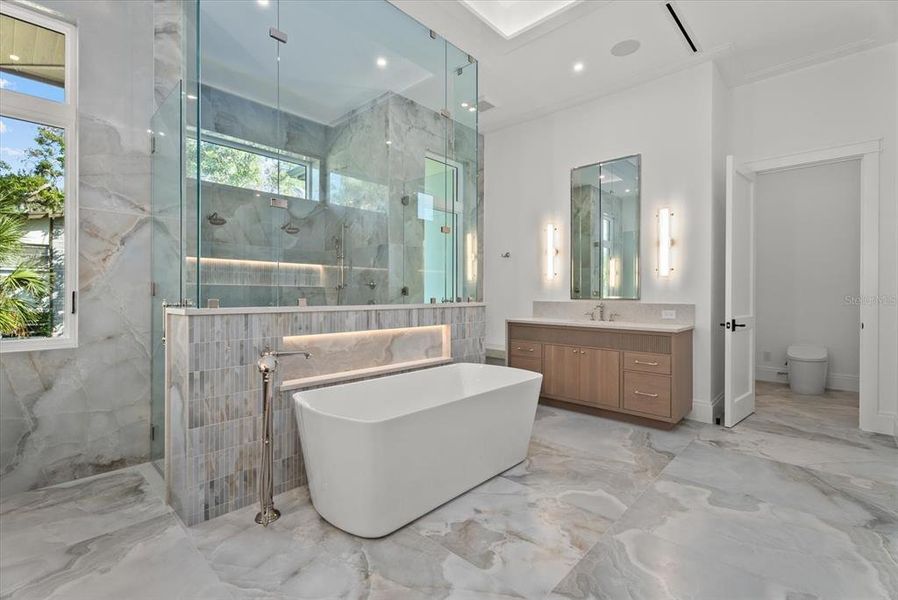 Furnished interior view inside a new home in , Sarasota (Image 12).