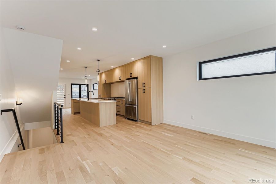 Furnished interior view inside a new home in , Denver (Image 12).