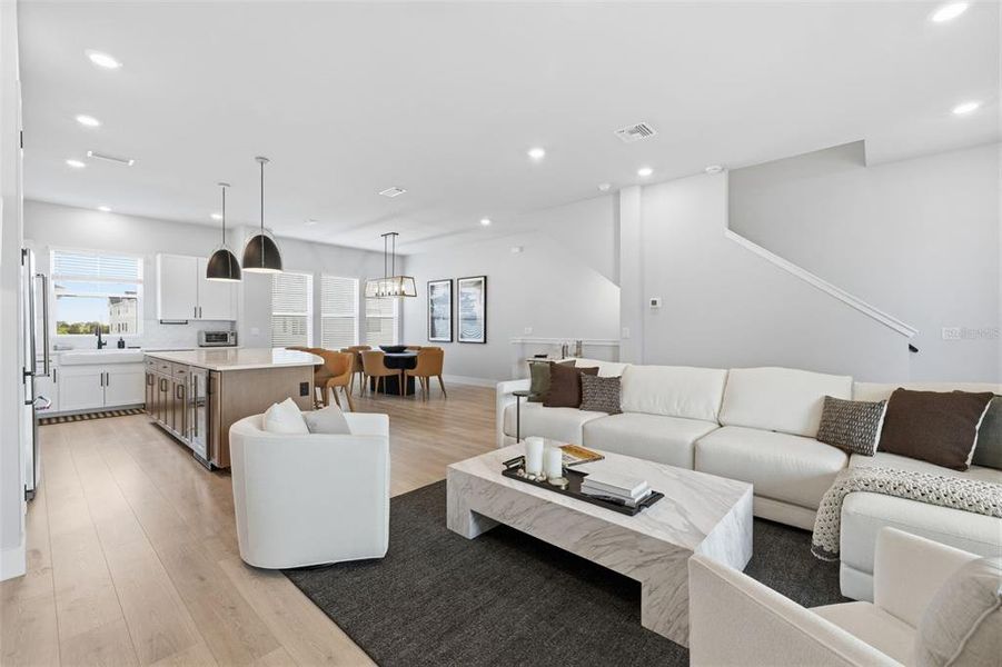Furnished interior view inside a new home in , Sarasota (Image 10). Furnished interior view inside a new home in , Sarasota (Image 10).