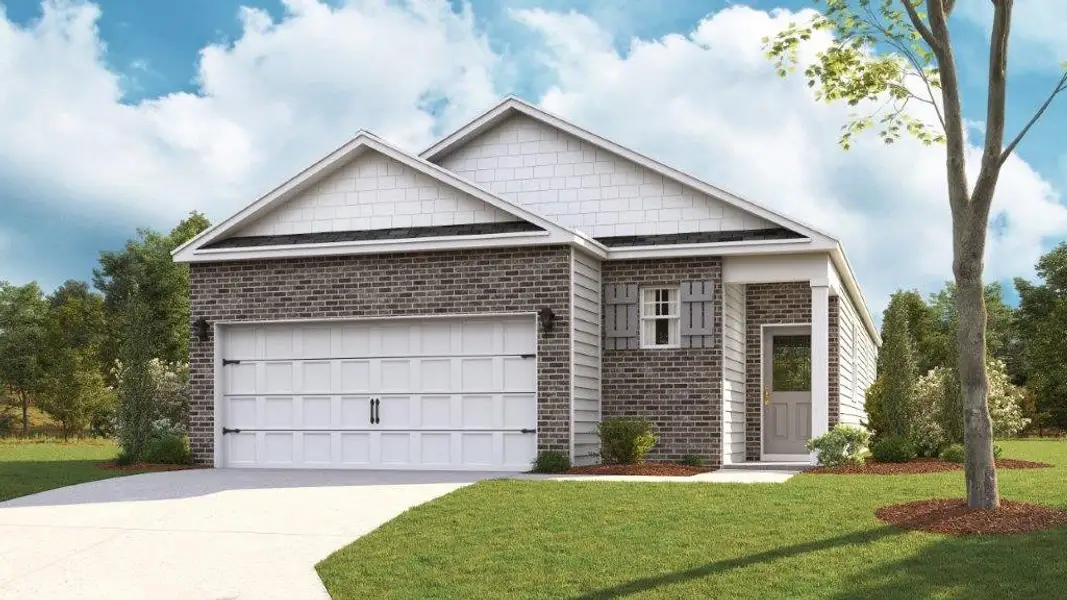 Representative exterior photo of a completed home built from the Allex by D.R. Horton in Fieldcrest Acres, Blountville, TN (Image 2). Representative exterior photo of a completed home built from the Allex by D.R. Horton in Fieldcrest Acres, Blountville, TN (Image 2).