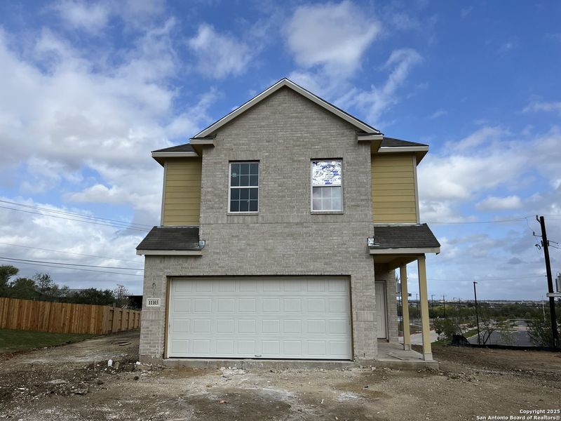 In-progress construction of a new home in Katzer Ranch, Converse, TX (Image 25).