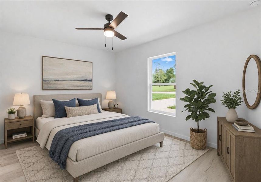 Furnished interior view inside a new home in , Dunnellon (Image 8).