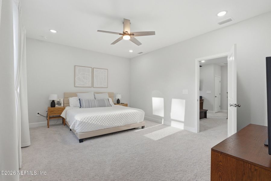 Furnished interior view inside a new home in , Fernandina Beach (Image 14).