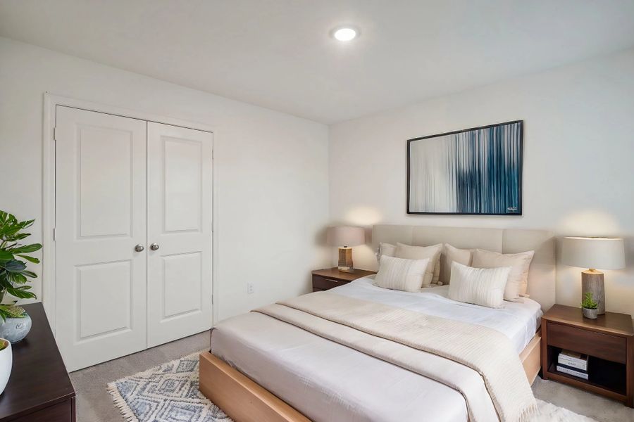 Representative furnished interior of a home built from the Crescent by Starlight Homes in Coyote Meadows, Anna (Image 8).