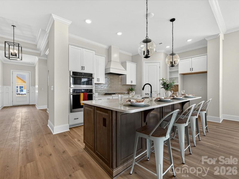 Furnished interior view inside a new home in Encore at Streamside - Tradition Series, Waxhaw (Image 6).