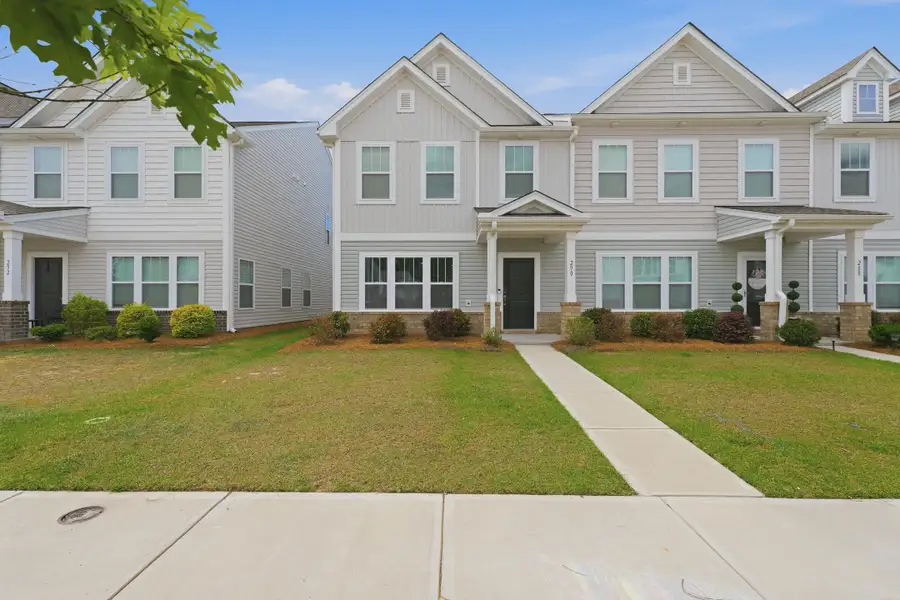 Front exterior of a new home in , Summerville, SC, highlighting curb appeal (Image 1). Front exterior of a new home in , Summerville, SC, highlighting curb appeal (Image 1).