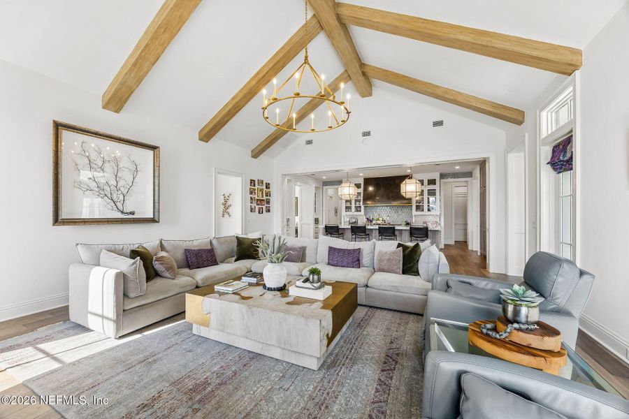 Furnished interior view inside a new home in , Jacksonville (Image 15).