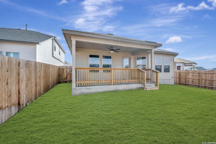 Exterior details and patio area of a home in Agave, San Antonio (Image 28). Exterior details and patio area of a home in Agave, San Antonio (Image 28).