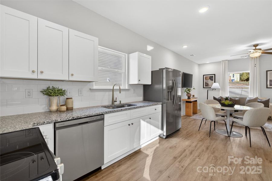 Furnished interior view inside a new home in , Statesville (Image 4).