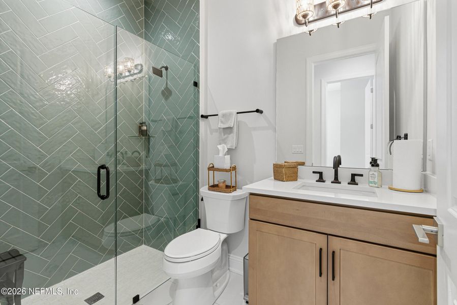 Furnished interior view inside a new home in , St. Johns (Image 13).