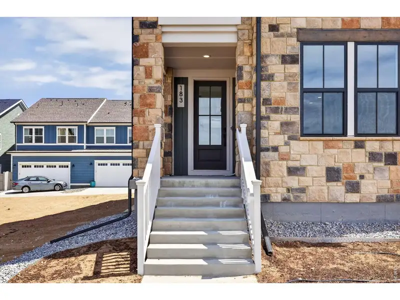 Exterior details and patio area of a home in , Erie (Image 4).