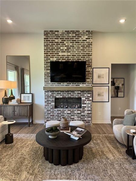Furnished interior view inside a new home in Echo Grove, Cumming (Image 9).