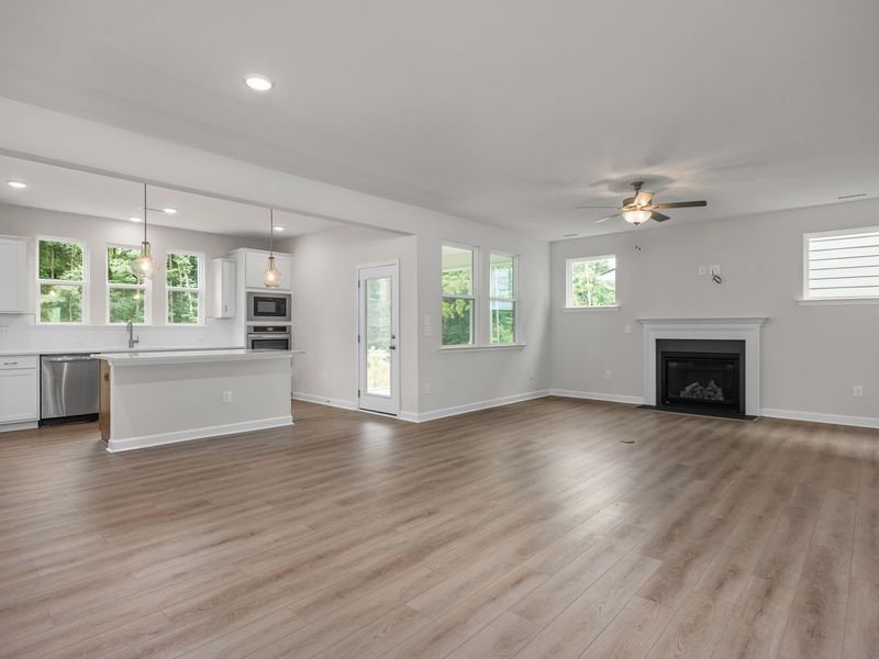 Representative unfurnished interior of a home built from the The Aspen by Davidson Homes LLC in Sage on North Main, Wake Forest (Image 19).