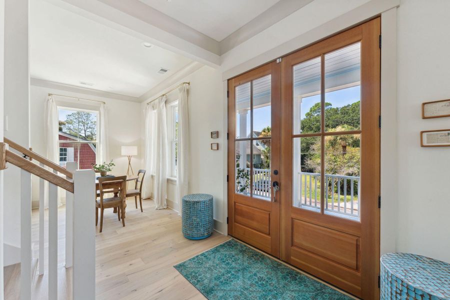 Furnished interior view inside a new home in , Folly Beach (Image 6).