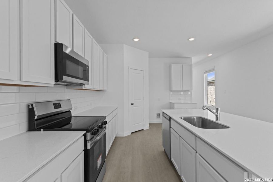 Furnished interior view inside a new home in Juniper Ranch, Spring Branch (Image 6).