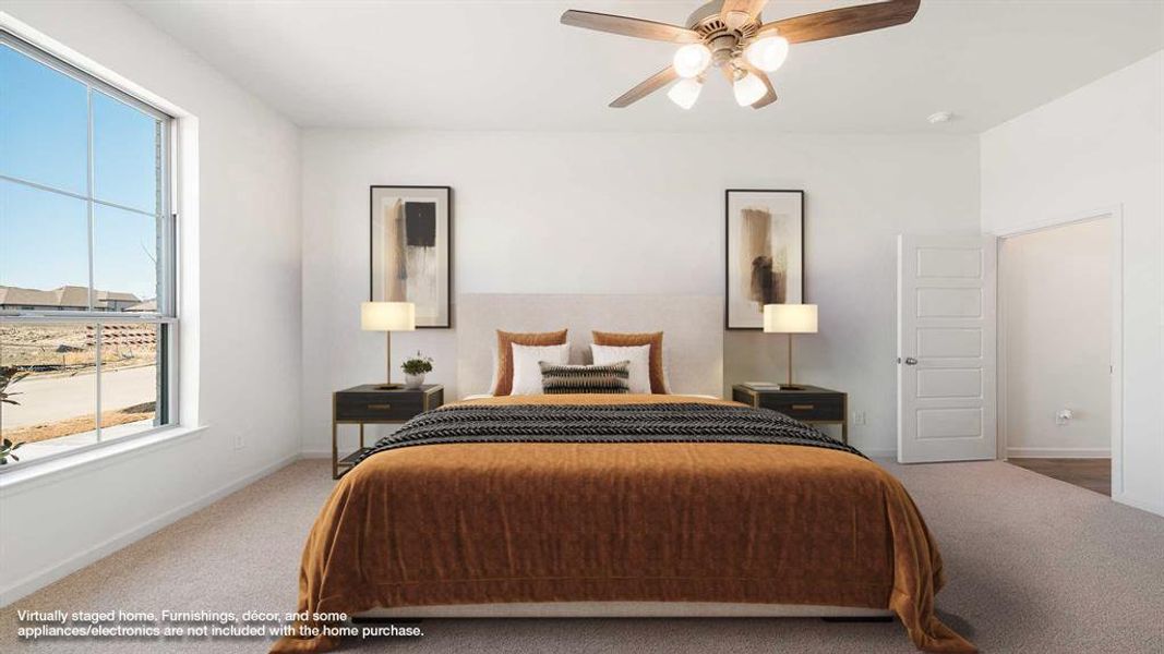 Furnished interior view inside a new home in Avondale, Fate (Image 8).