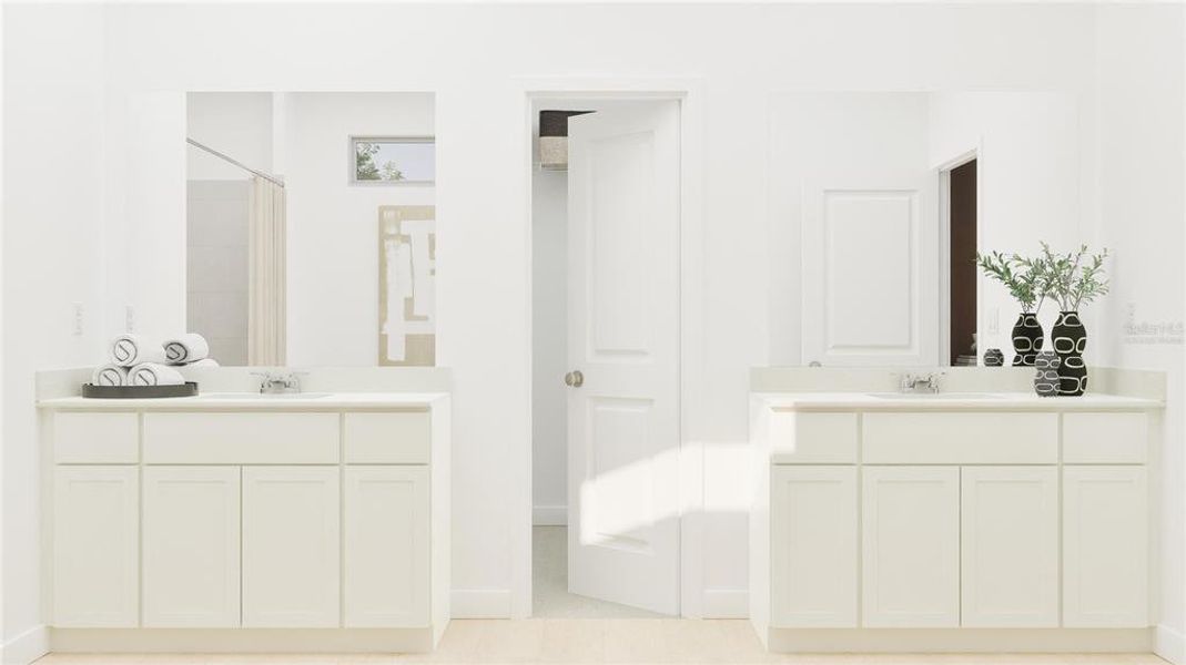 Furnished interior view inside a new home in Bridgewalk: Executive Collection, St. Cloud (Image 16).