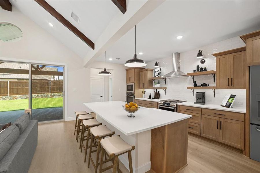 Furnished interior view inside a new home in Elevon, Lavon (Image 11). Furnished interior view inside a new home in Elevon, Lavon (Image 11).