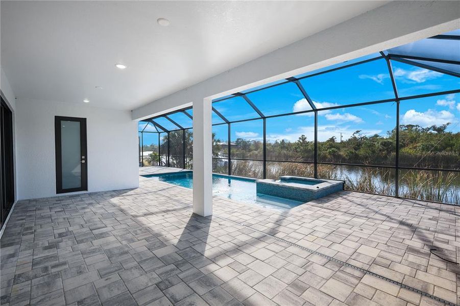 Exterior details and patio area of a home in , Port Charlotte (Image 29). Exterior details and patio area of a home in , Port Charlotte (Image 29).