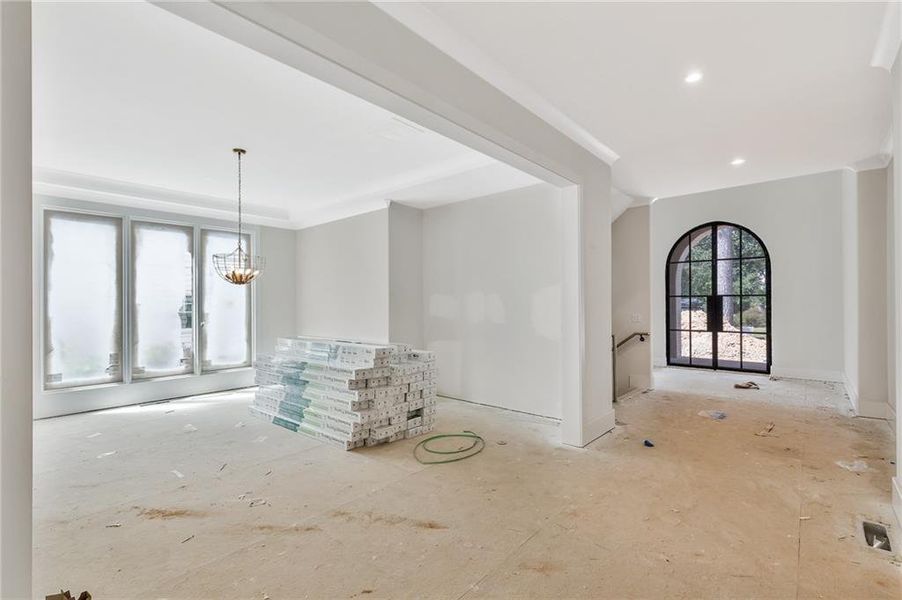 Furnished interior view inside a new home in , Brookhaven (Image 6). Furnished interior view inside a new home in , Brookhaven (Image 6).