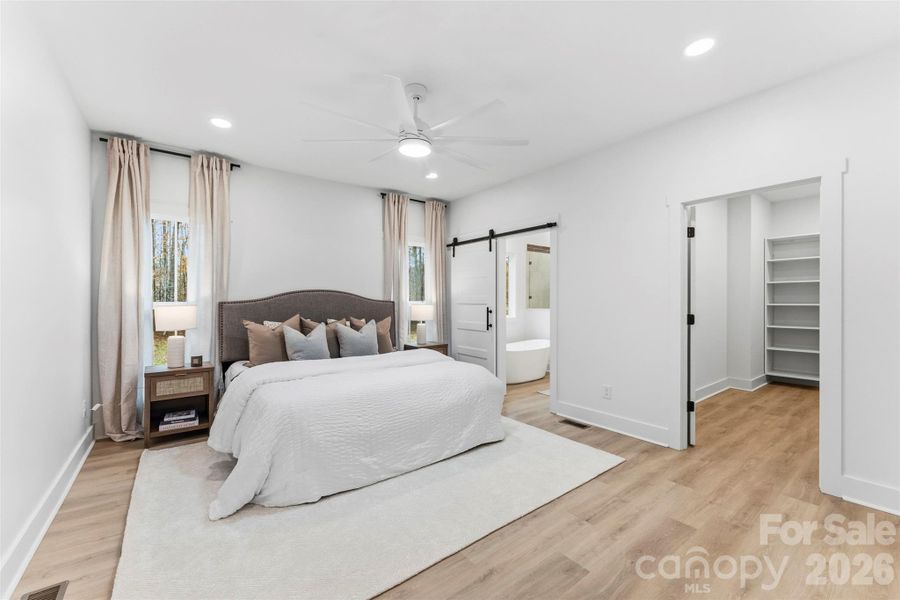 Furnished interior view inside a new home in , Bessemer City (Image 5).