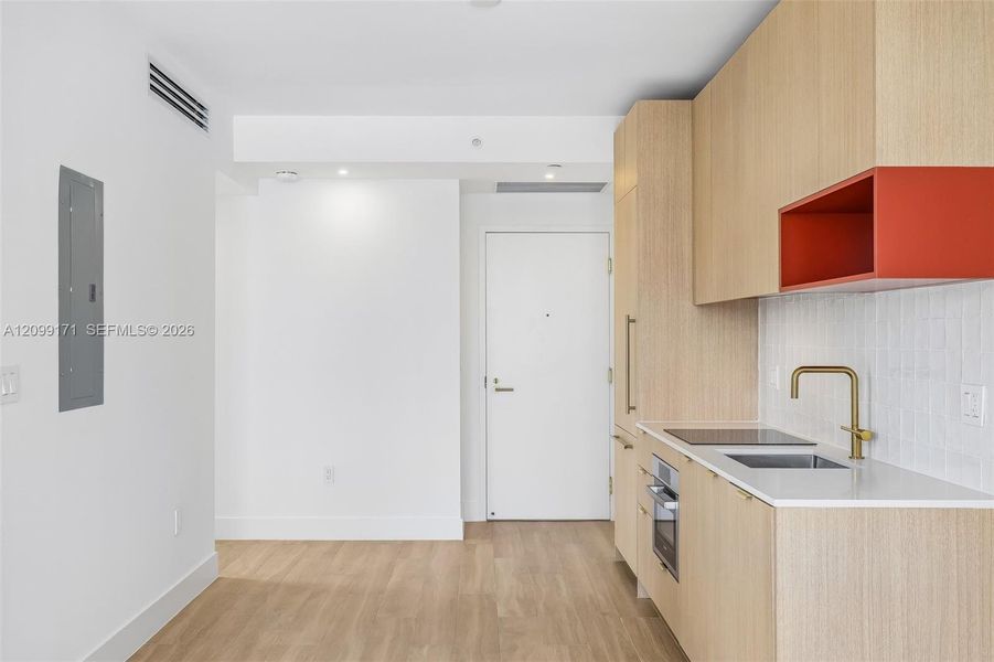Furnished interior view inside a new home in , Miami (Image 13).