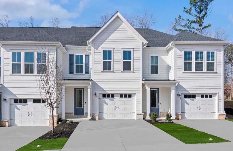 Front exterior of a new home in Alston Park, Greenville, SC, highlighting curb appeal (Image 21). Front exterior of a new home in Alston Park, Greenville, SC, highlighting curb appeal (Image 21).