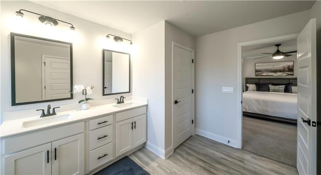 Furnished interior view inside a new home in Canterbury Villas, Carrollton (Image 39).