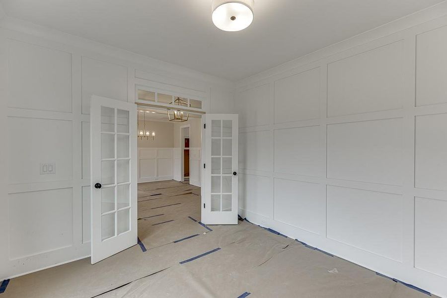 In-progress construction of a new home in , Buford, GA (Image 17).