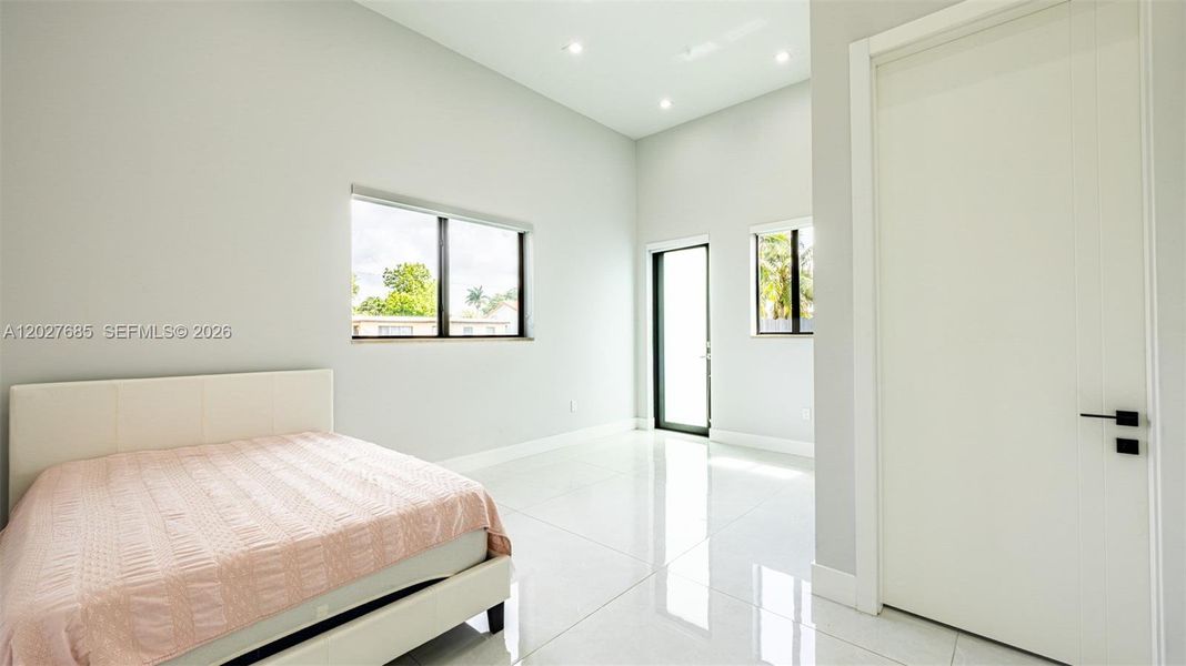 Furnished interior view inside a new home in , Miami (Image 12).
